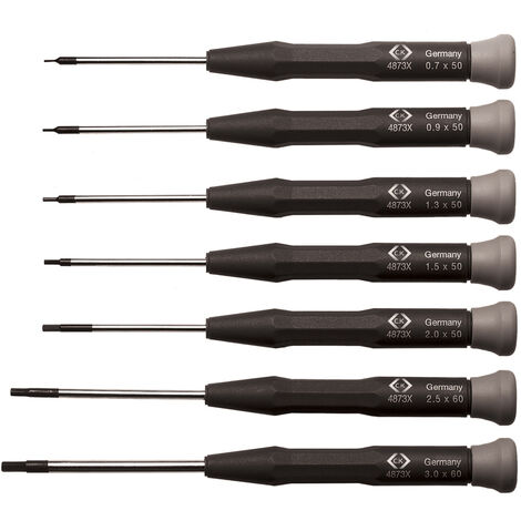 C.K  Elektronik- u. Feinmechanik Schraubendreher-Set 7teilig