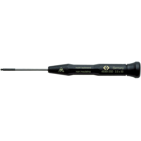 C.K  ESD Innen-Sechskantschraubendreher Schlüsselweite (metrisch): 1.5 mm  Klingenlänge: 50 mm