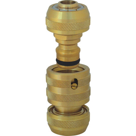 C.K G7905  Messing Schlauchanschluss 13 mm (1/2") Ø, Steckkupplung  Set