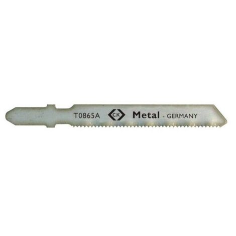 C.K., lame per seghetto alternativo HSS, per metallo, fine, 5 pezzi T0865A