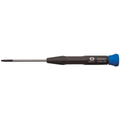C.K pour l'électronique et la mécanique de précision Tournevis Torx Taille (tournevis) T 10 Longueur de la lame: 80 mm 1 pc(s) C59601
