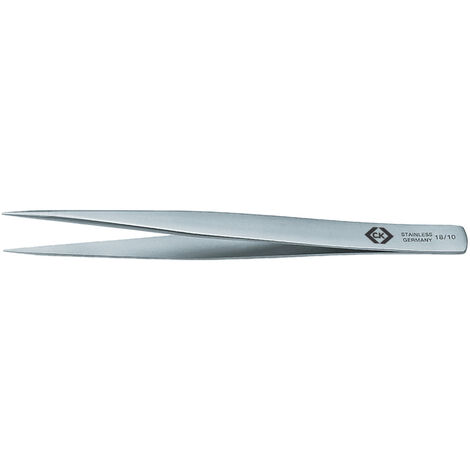 C.K T2318  Präzisionspinzette   Spitz, fein 130 mm