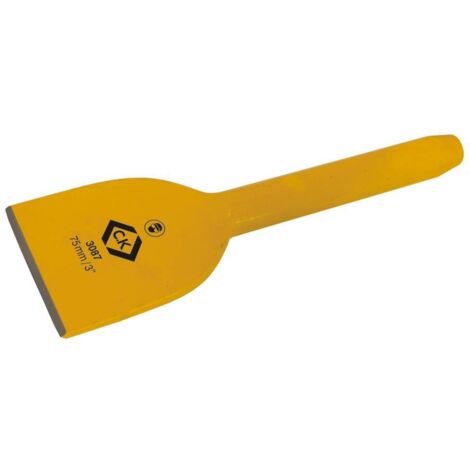 C.K T3087 3 Scalpello largo 75 mm Lunghezza totale 220 mm 1 pz.