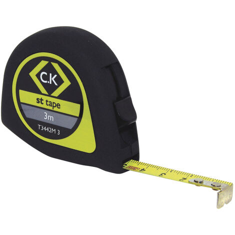 C.K  T3442M 3 Maßband   3 m Stahl