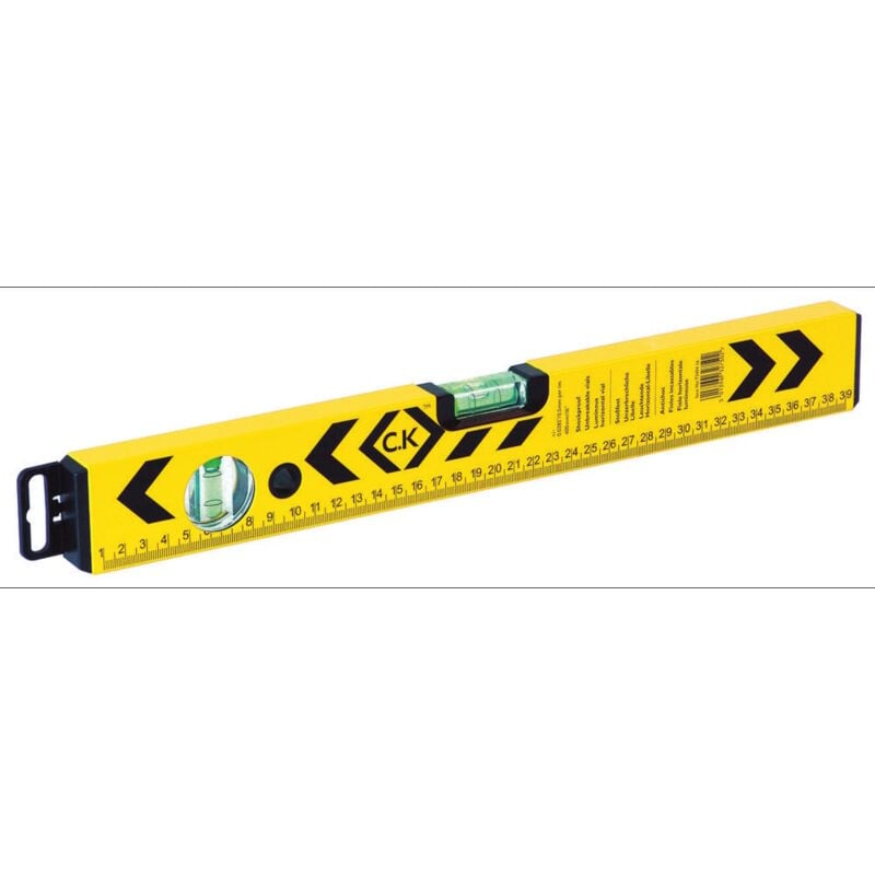 C.k Magma - c.k T3494 16 Niveau à bulle en alliage léger 40 cm 0.5 mm/m
