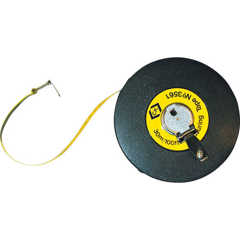 C.K  T3561 100 Maßband   30 m Kunststoff