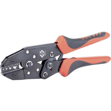 C.K. T3697A Pinza crimpatrice in acciaio 1-10 mm²