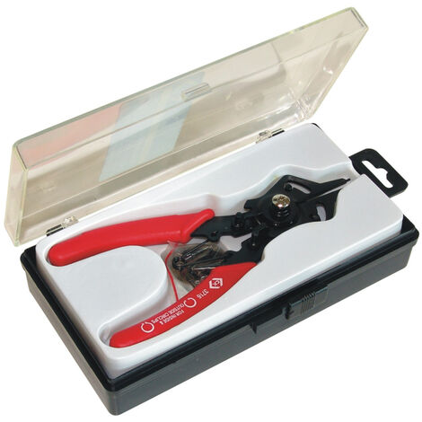 C.K T3716 Seegeringzange Passend für (Seegeringzangen) Außen- und Innenringe 12-22 mm 12-22 mm Spitz