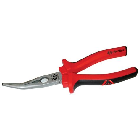 C.K T3907 8 Pinza RedLine 450 a becchi lunghi curvi 200 mm