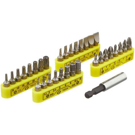 C.K T4520 Set di inserti per cacciaviti - 33 pezzi