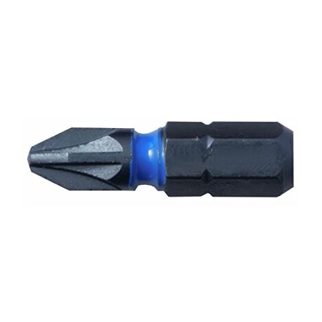 C.K T4560 PZ1D Inserti per avvitatore a impulsi “Blue Steel” PZ1, 3 pezzi da 25 mm