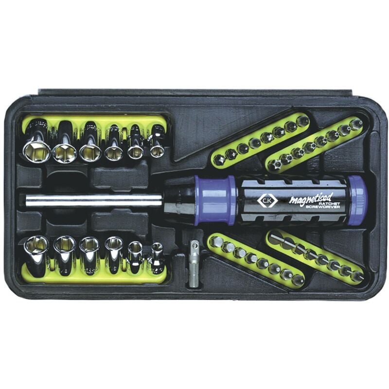 C.k Magma - Set Tournevis à cliquet de 46 pcs c.k. T4826D