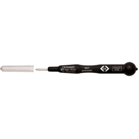 C.K  T4847 Elektronik- u. Feinmechanik Kreuzschlitz-Schraubendreher PH 0 Klingenlänge: 15 mm DIN EN
