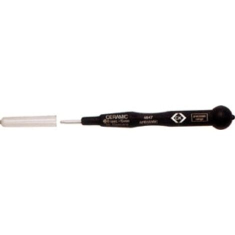 C.K T4847 Elettronica e meccanica di precisione Cacciavite a croce PH 0 Lunghezza della lama: 15 mm DIN EN 61340-2