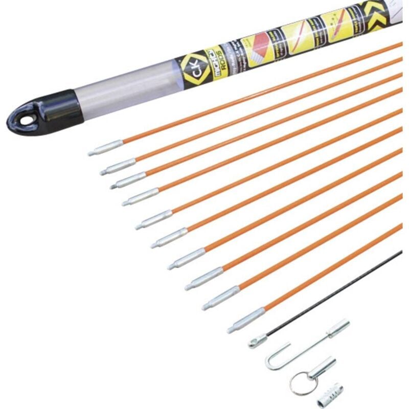 C.k Magma - Set de tiges pour tire-câble Mighty-Rod, 10 mètres c.k. T5410