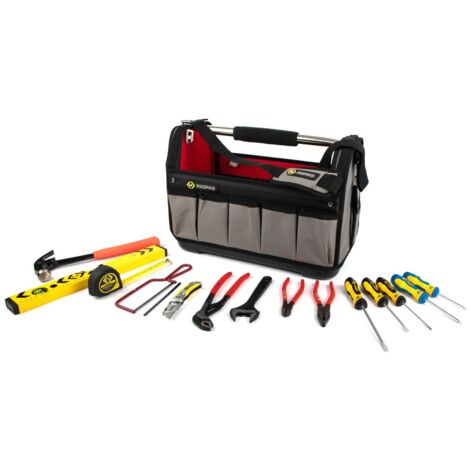 C.K T5971 Jeu d'outils pour les artisans en sacoche 15 pièces S221322