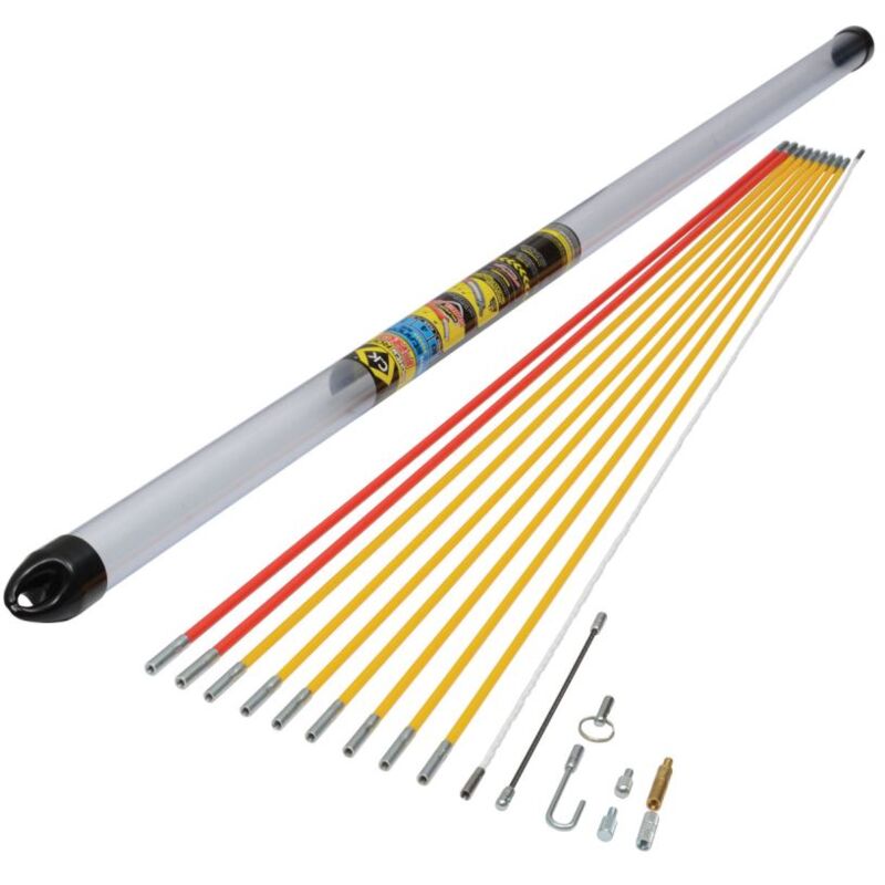 C.k Magma Mightyrod Pro Kabeleinziehstangen Standard Satz, 10 M T5421