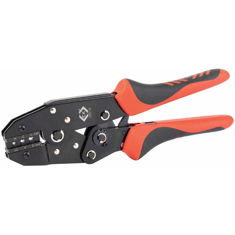 T3671A Ratchet Crimping Pliers For MC3 & MC4 Solar pv Connectors - Ck Tools