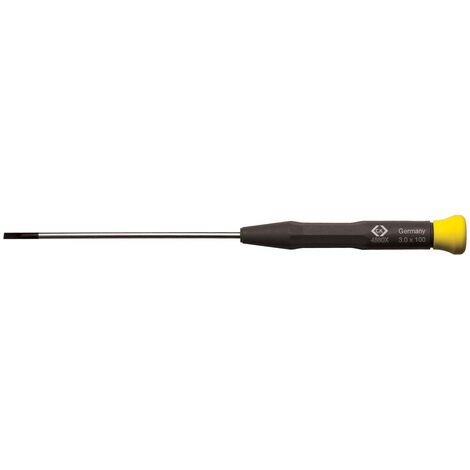 C.K Xonic Elektronik- u. Feinmechanik Schlitz-Schraubendreher Klingenbreite: 1.2 mm Klingenlänge: 60