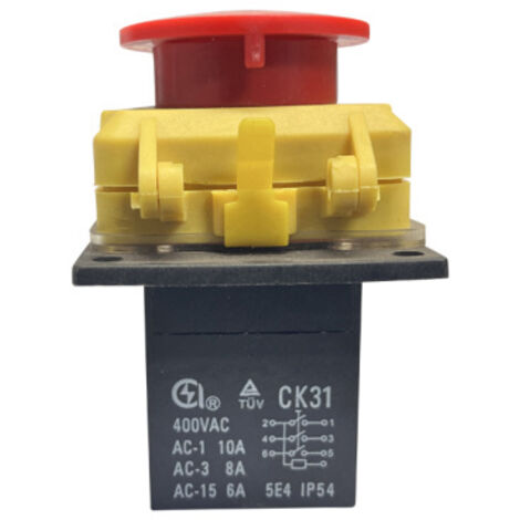 CK31 Schalter 400V 10A 7Pin mit Not-Aus Funktion