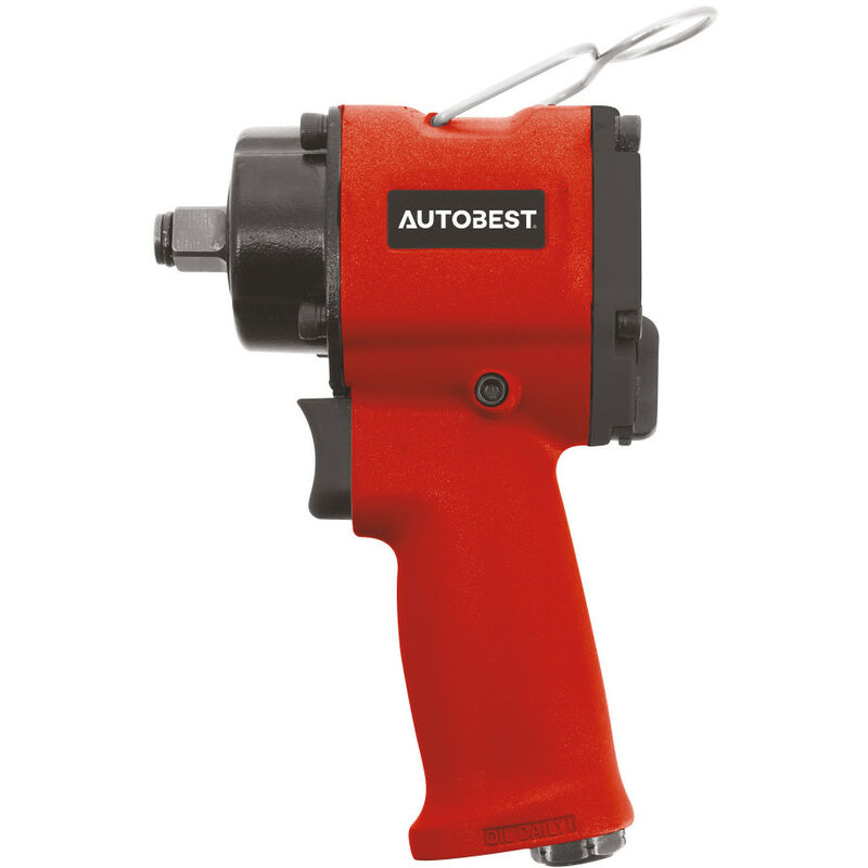 Clé à choc pneumatique ultra compacte 610nm, carre 1/2