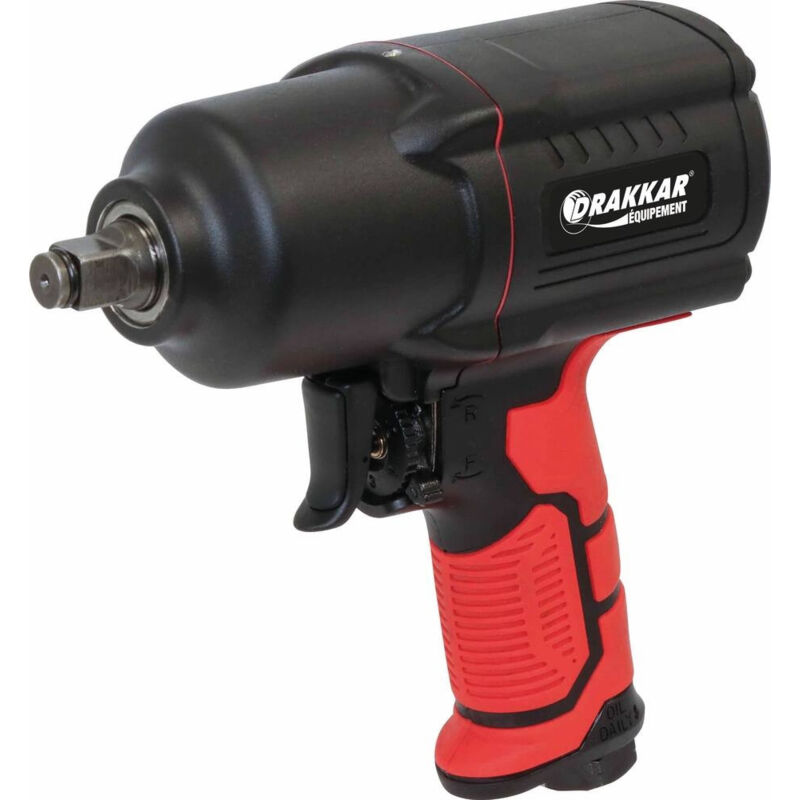 Clé à choc 1/2" composite PNEUMATIQUE 1300NM DRAKKAR EQUIPEMENT 51167