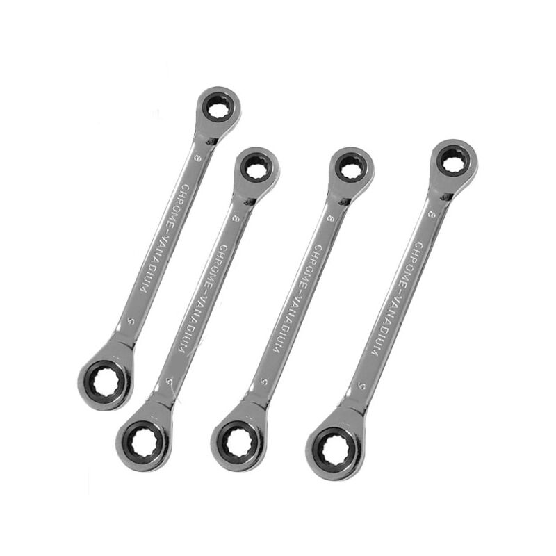 Lucky-88 - Clé à cliquet à double tête rapide automatique à double usage clé à prune à sens unique réparation de réparation automatique