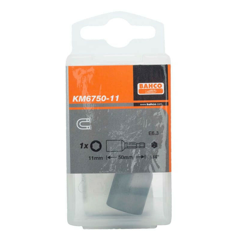 Ecrou à chocs magnétique, Noir Bahco KM6750-8