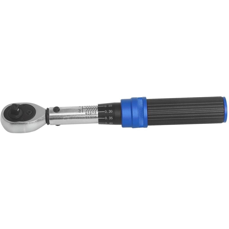 Clas - Clé dynamométrique 1/4' 1-6Nm 197mm - om 0791 Equipements