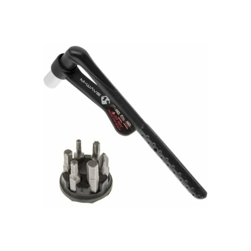 Cyclingcolors - Clé dynamométrique couple de serrage 3 à 10Nm 6 embouts Allen Phillips T25 tournevis étoile cycle