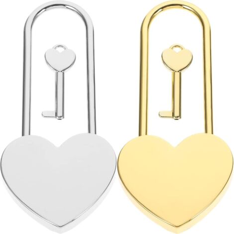 cl en forme de c ur pour bagages et bo tes mini cadenas pour