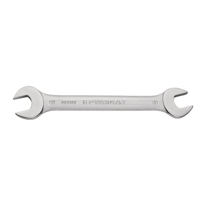 BMI - Clé à fourche 12 x 14 mm longueur 172 mm chromé