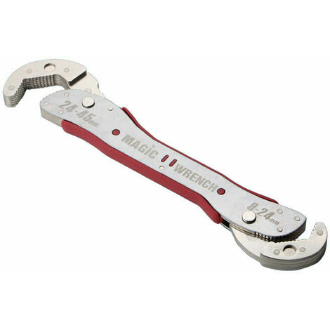 Cl magique multifonction universelle clea molette rglable cliquet automatique 9 45 mmargent, une piceFonepro
