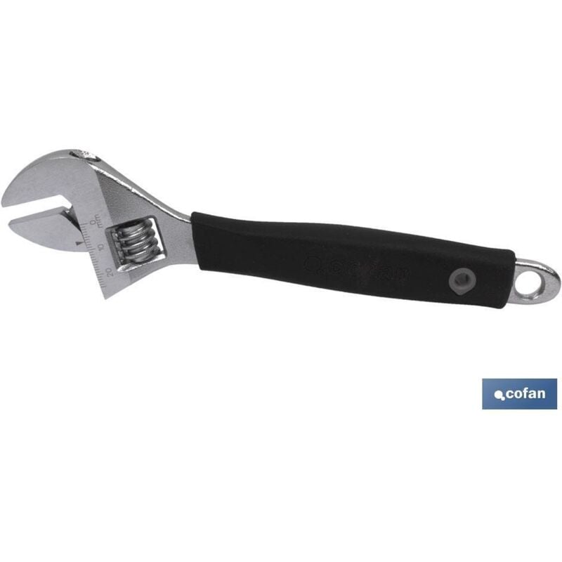 Cofan - Clé à molette moletée Central Comfort 10