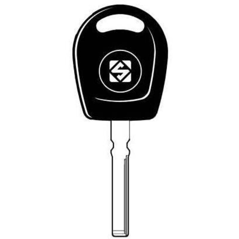 Chiave auto transponder mercedes HU116TE Silca