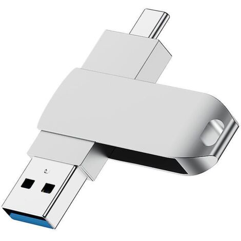 cl Usb Double Usage De Type C Pour Ordinateur Et Tlphone Portable 256g-grande Capacit-cratif