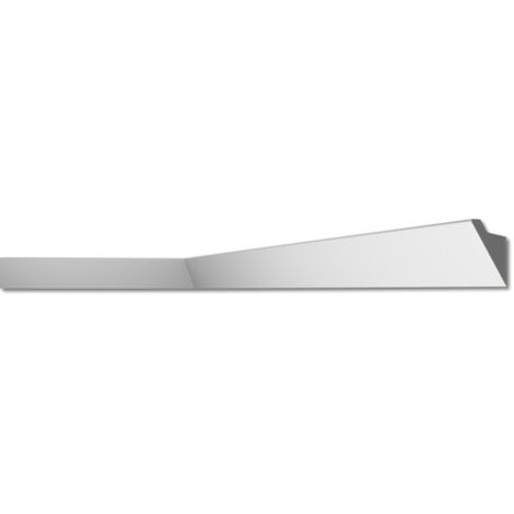 CL12 DECOFLAIR Profilé pour éclairage Polystyrène HD 60 x 36 x 2000 - 1 pièce