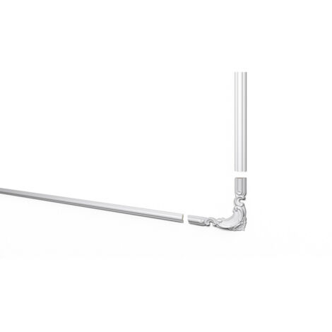 CL2-FRAME-CORNERS DECOFLAIR Cimaise Polystyrène HD 13 x 220 x 315 - 1 pièce