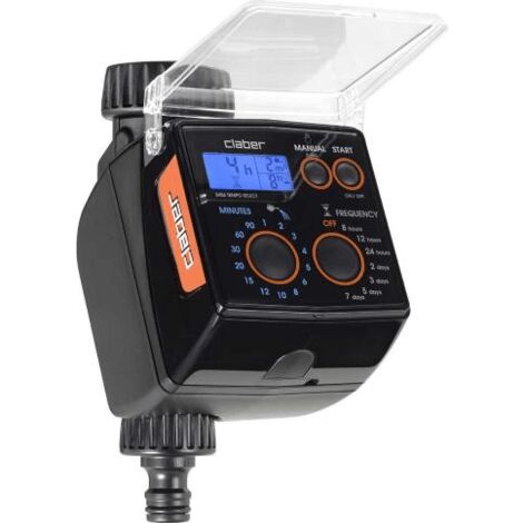 Claber 8486 Timer Select Controlador digital para riego de césped