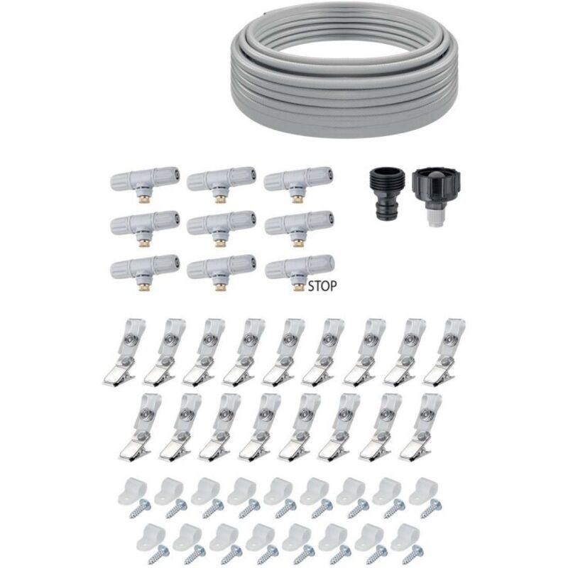 Happy Fresh Kit Irrigazione 12 Mt Senza Centralina Claber