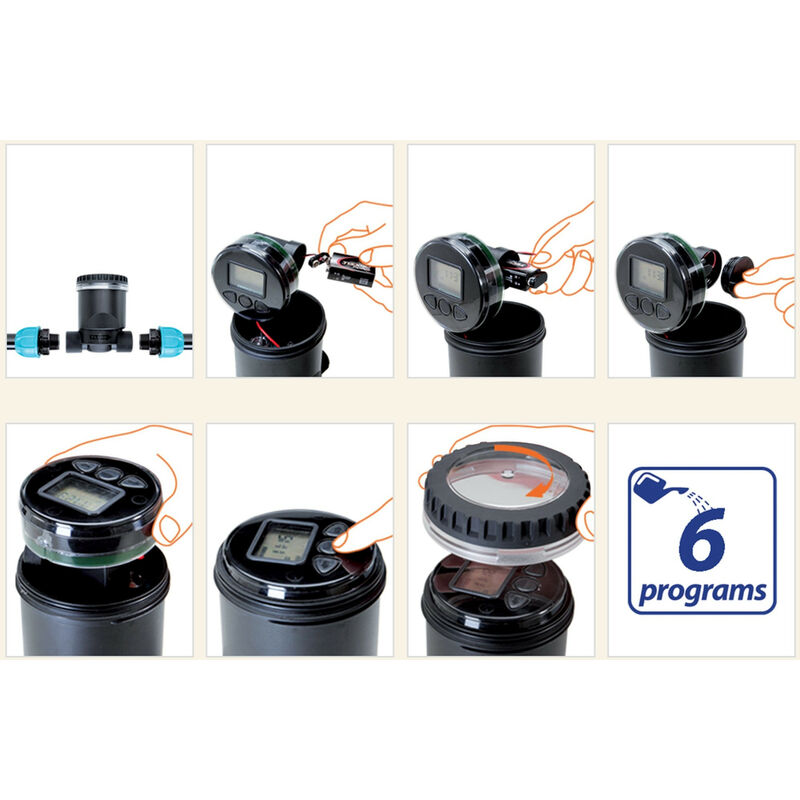 Claber 90826 Elettrovalvole Programmabile 9V ELETTRA EVOLUTION