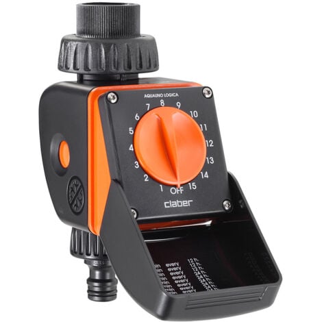 Claber Aquauno Logica, programmateur arrosage automatique à une voie