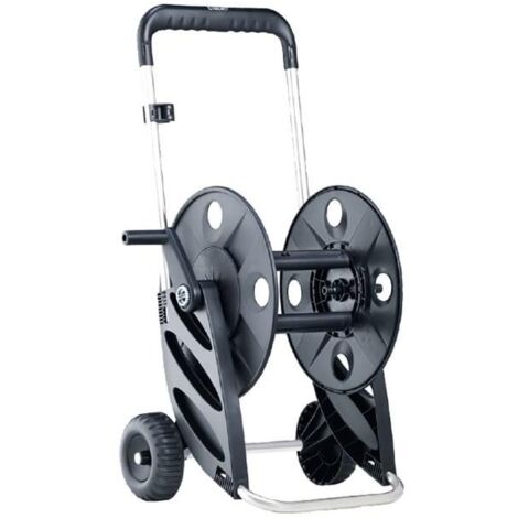 Claber Avvolgitubo Silver-Al in alluminio per giardino 70m