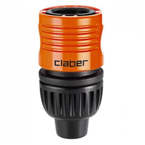 Claber – Raccord automatique 9-13 mm – Quick Click pour tuyaux – Installation rapide sans outils – Compatible jardinage et irrigation