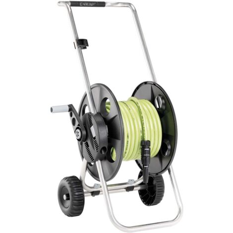 Claber Schlauchwagen-Set Metal Junior Pronto Aquaviva 25