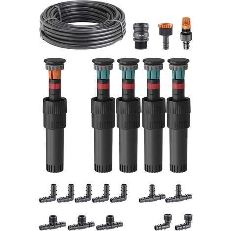 Claber Starter kit Colibrì per impianto di microirrigazione interrata di un spazio verde fino a 50mq