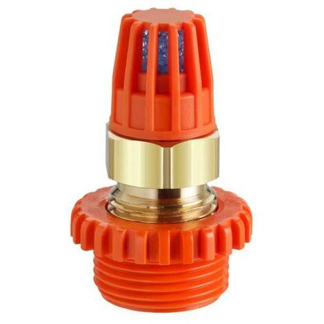 Claber Vanne De Drainage En Bronze 90910 Raccords Mâles 1/2" Et 3/4"
