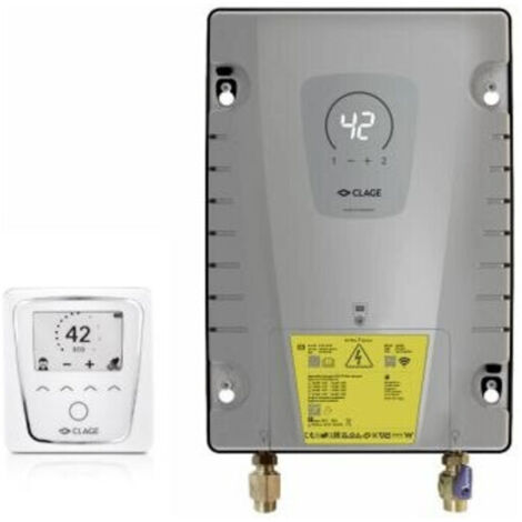 CLAGE ISX Durchlauferhitzer 18-27kW 400V max. 9,2-13,8l/min einstellbar MPS mit WLAN, IES-Heizsystem ,TTC-Control