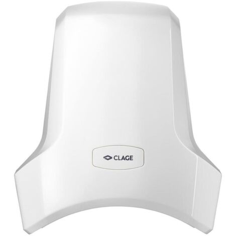 CLAGE WHT Warmlufthändetrockner 1kW 230V 69dB mit Infrarot-Näherungs­elektronik