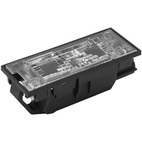 clairage de plaque d'immatriculation 8200480127 Remplacement de la lampe de plaque d'immatriculation arrière pour Clio MK III IV Fluence Kangoo